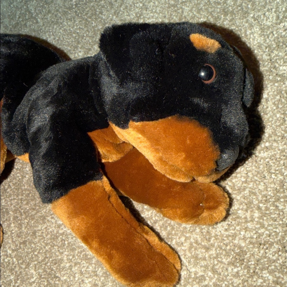 KIDS PREFERRED Plush Rottweiler Dog Realistic Super Soft!